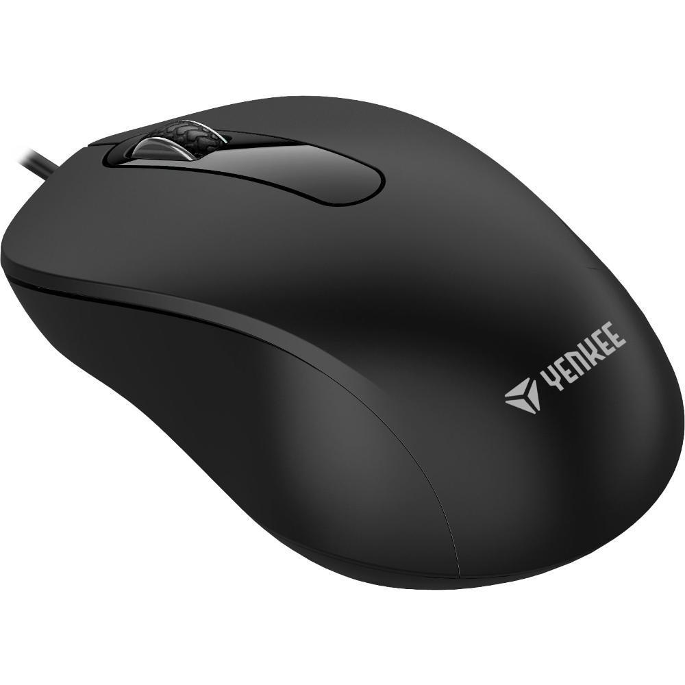YENKEE myš USB černá - BASIC pravák / levák YMS 003BK
