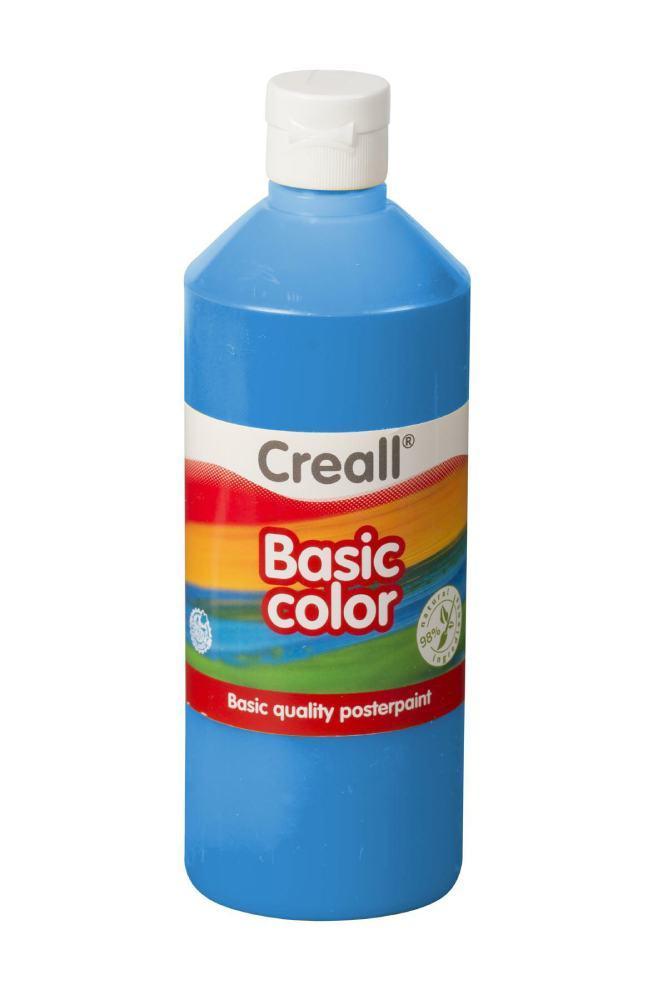 Creall barva temperová 0,5 l modrá