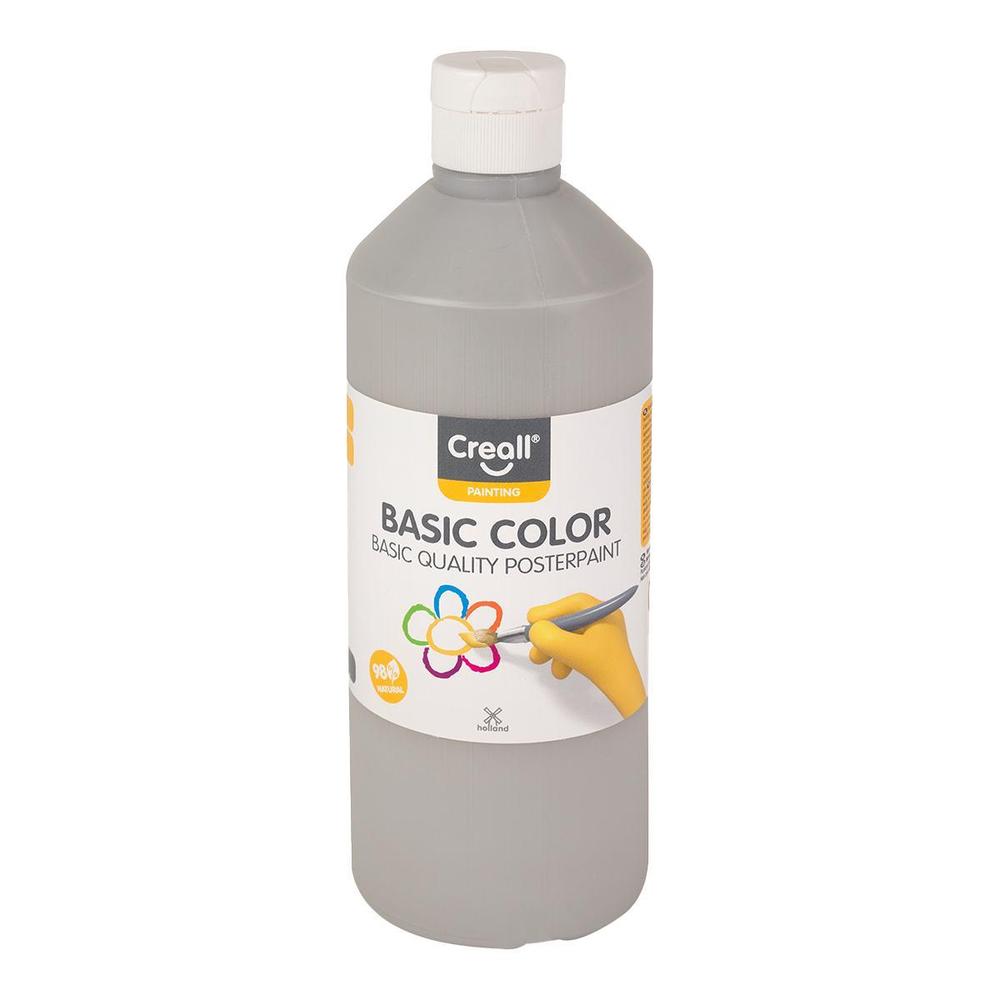 Creall barva temperová 0,5 l šedá