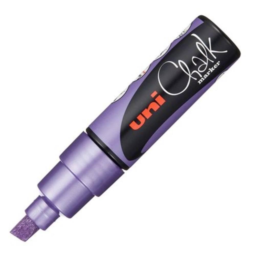 POSCA popisovač křídový UNI PWE-8K 8 mm, metalicky fialový