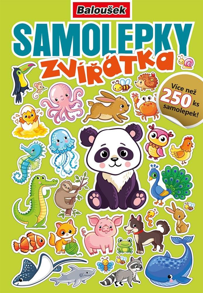 Baloušek Tisk sešit samolepkový A5 Zvířátka