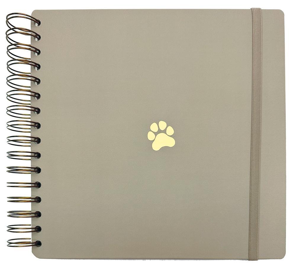 Baloušek Tisk album/Scrapbook - Luxi 210x210 - moka - Tlapka