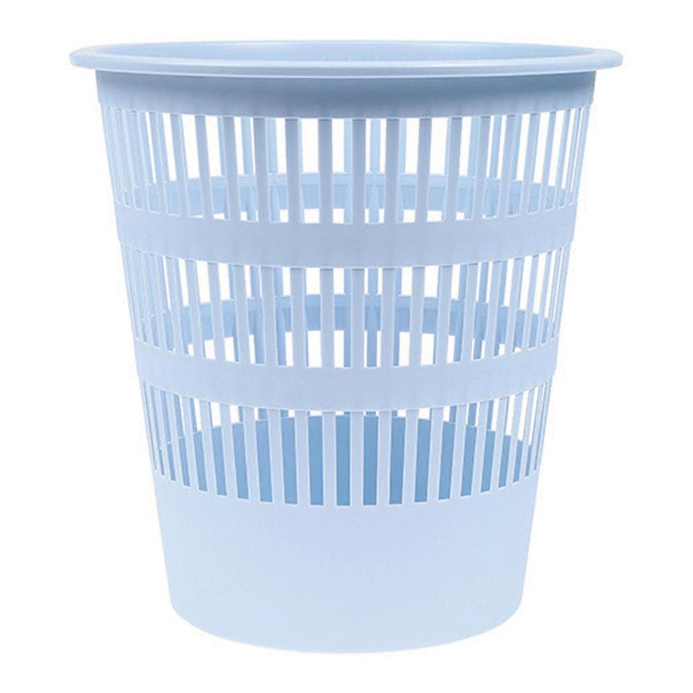 Koš odpadkový děrovaný pastelově modrý