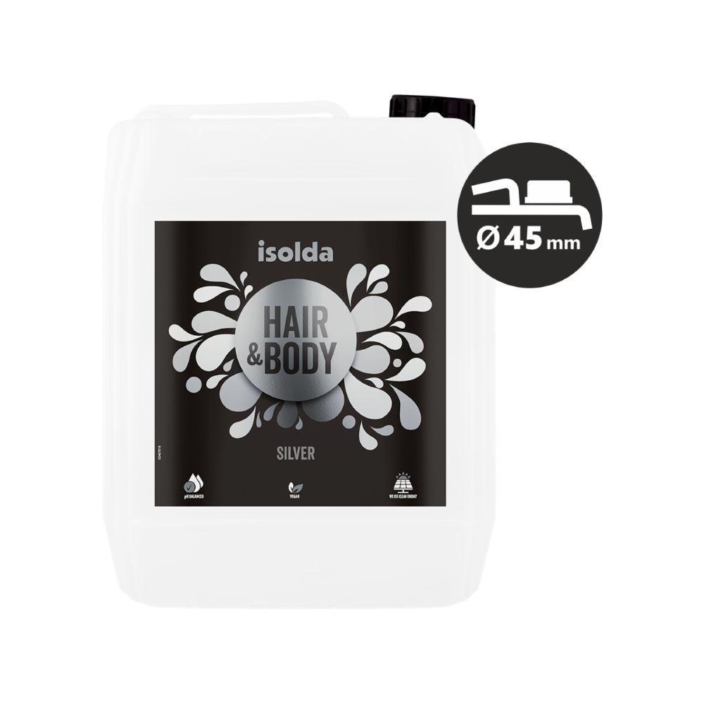 Isolda šampón a sprchový gel Silver 5 l