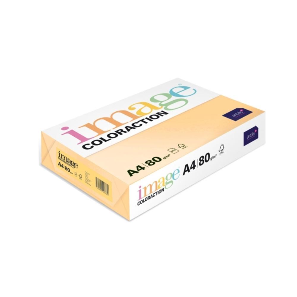Coloraction papír kopírovací A4 80 g meruňková 500 listů