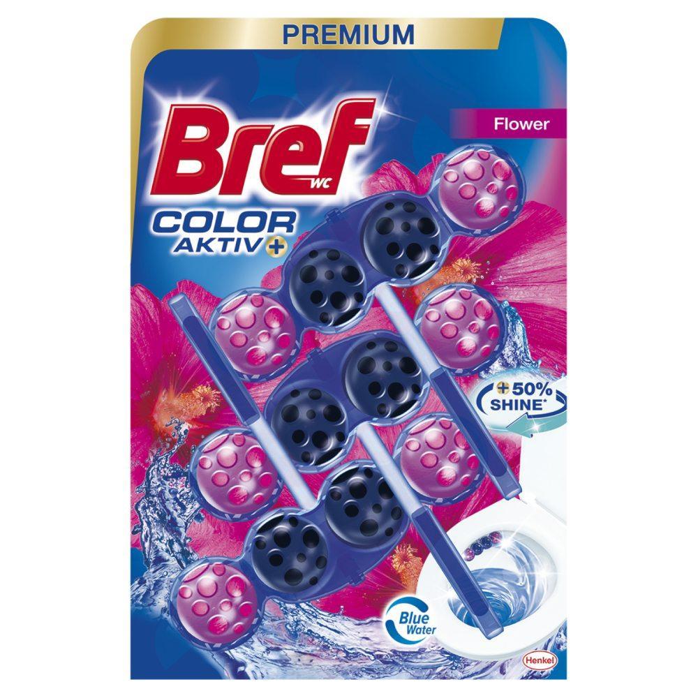 Bref WC Color Aktiv Flower 3x 50g kuličky