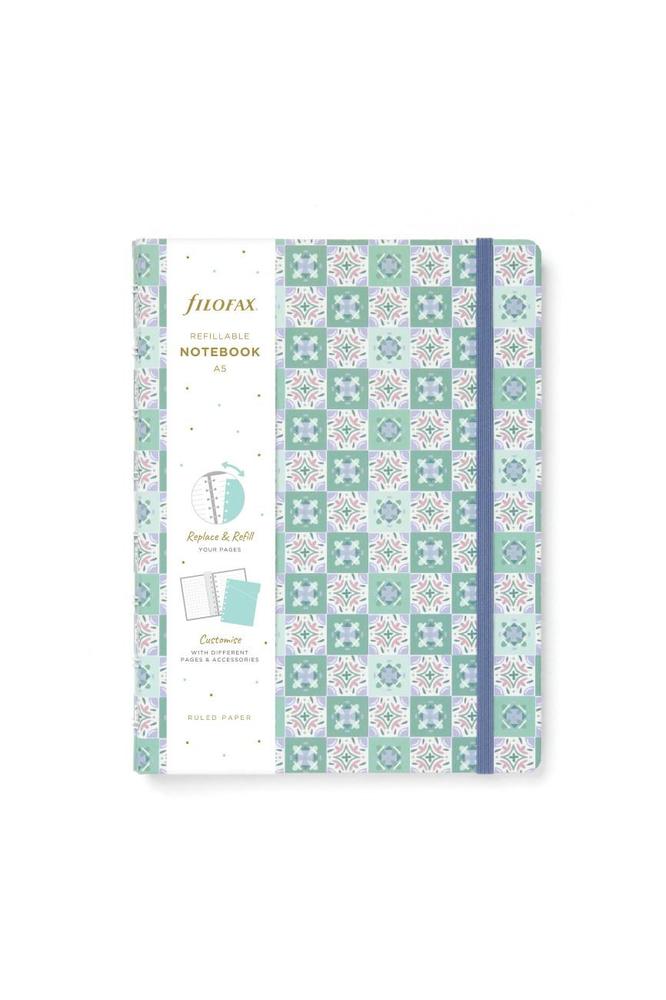 Filofax zápisník Notebook Mediterranen A5, Mint