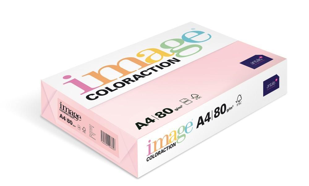 Coloraction papír kopírovací A4 80 g růžová pastelová 500 listů