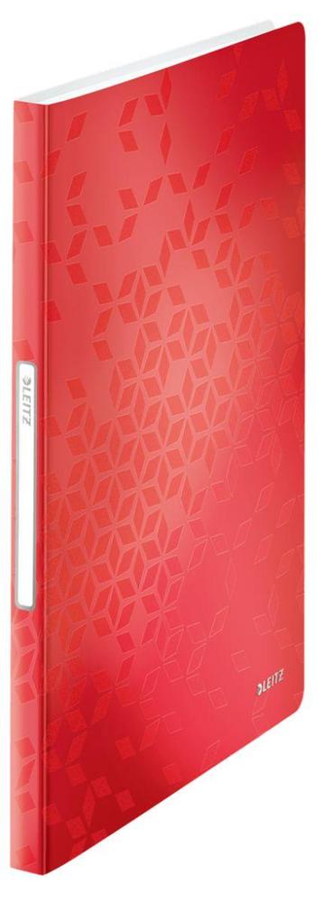 Leitz katalogová kniha WOW 40 kapes červená