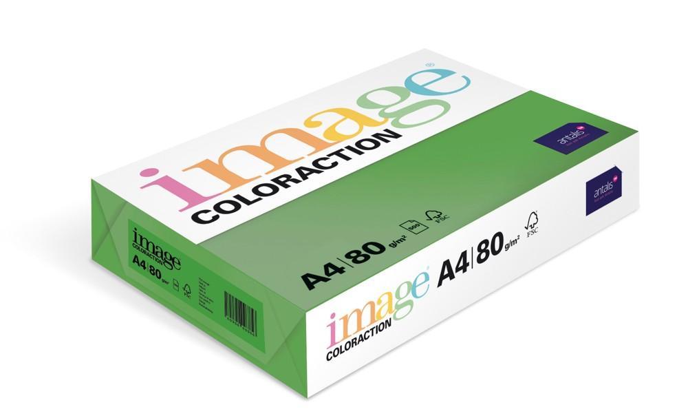 Coloraction papír kopírovací A4 80 g zelená sytá 500 listů