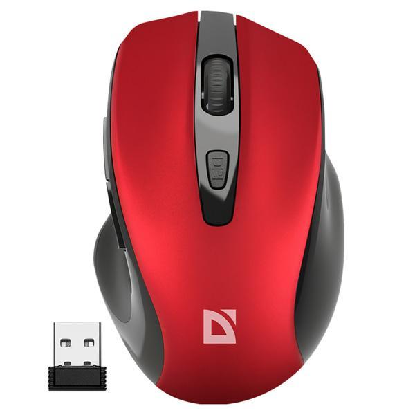 Myš bezdrátová Defender PRIME MB-053 optická červená