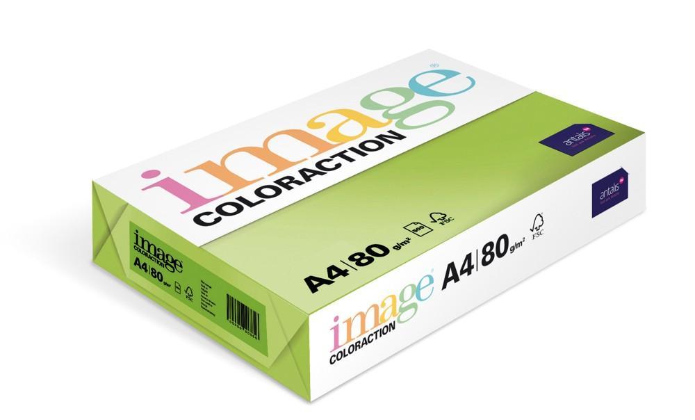 Coloraction papír kopírovací A4 80 g zelená střední 500 listů