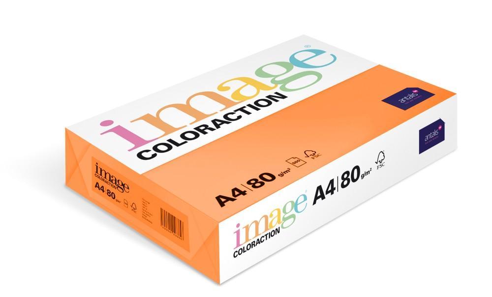 Coloraction papír kopírovací A4 80 g oranžová cihlová 500 listů