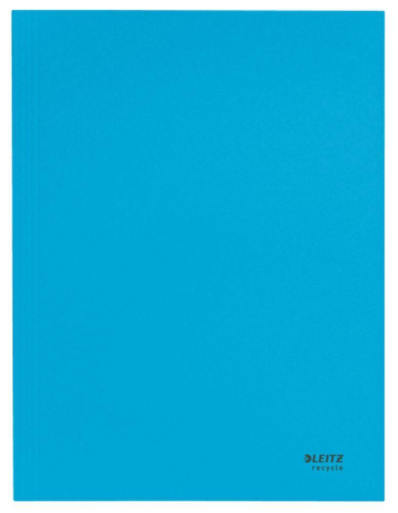 Leitz desky RECYCLE ekologické tříchlopňové A4 modré