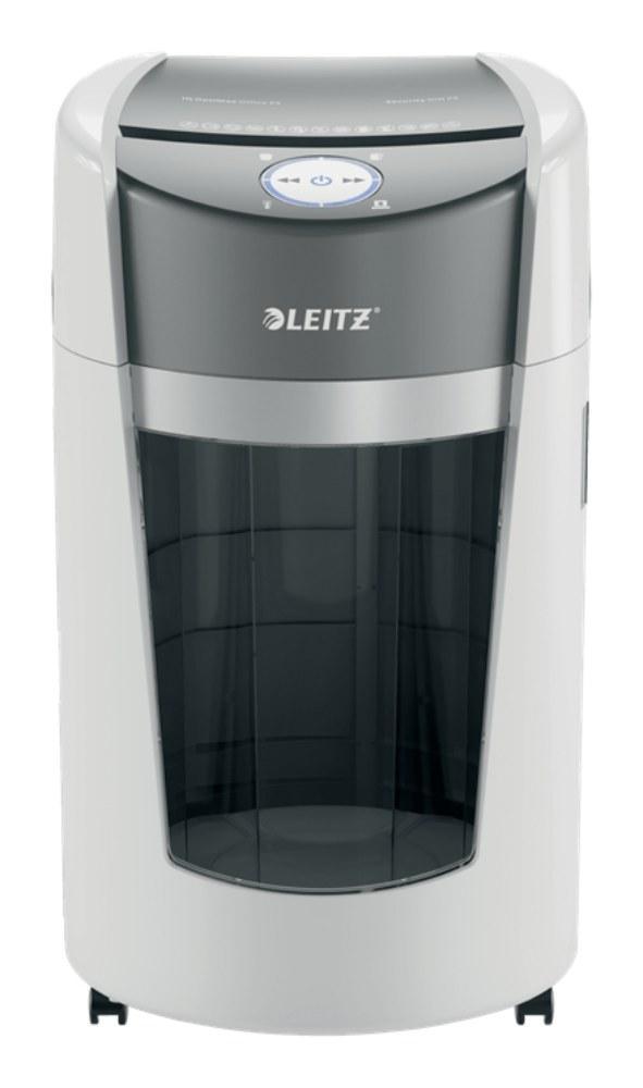 Leitz skartovačka IQ OptiMax 550 Office s mikrořezem, P5, bílá