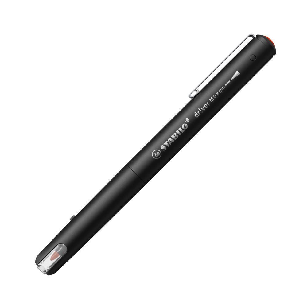 Popisovač STABILO dr!ver - medium - červená