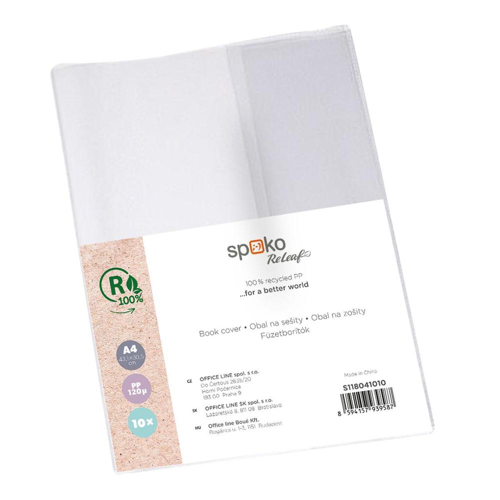 Obal na sešity A4 PP čirý