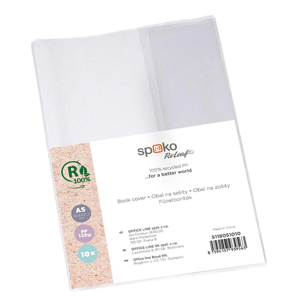 Obal na sešity A5 PP čirý