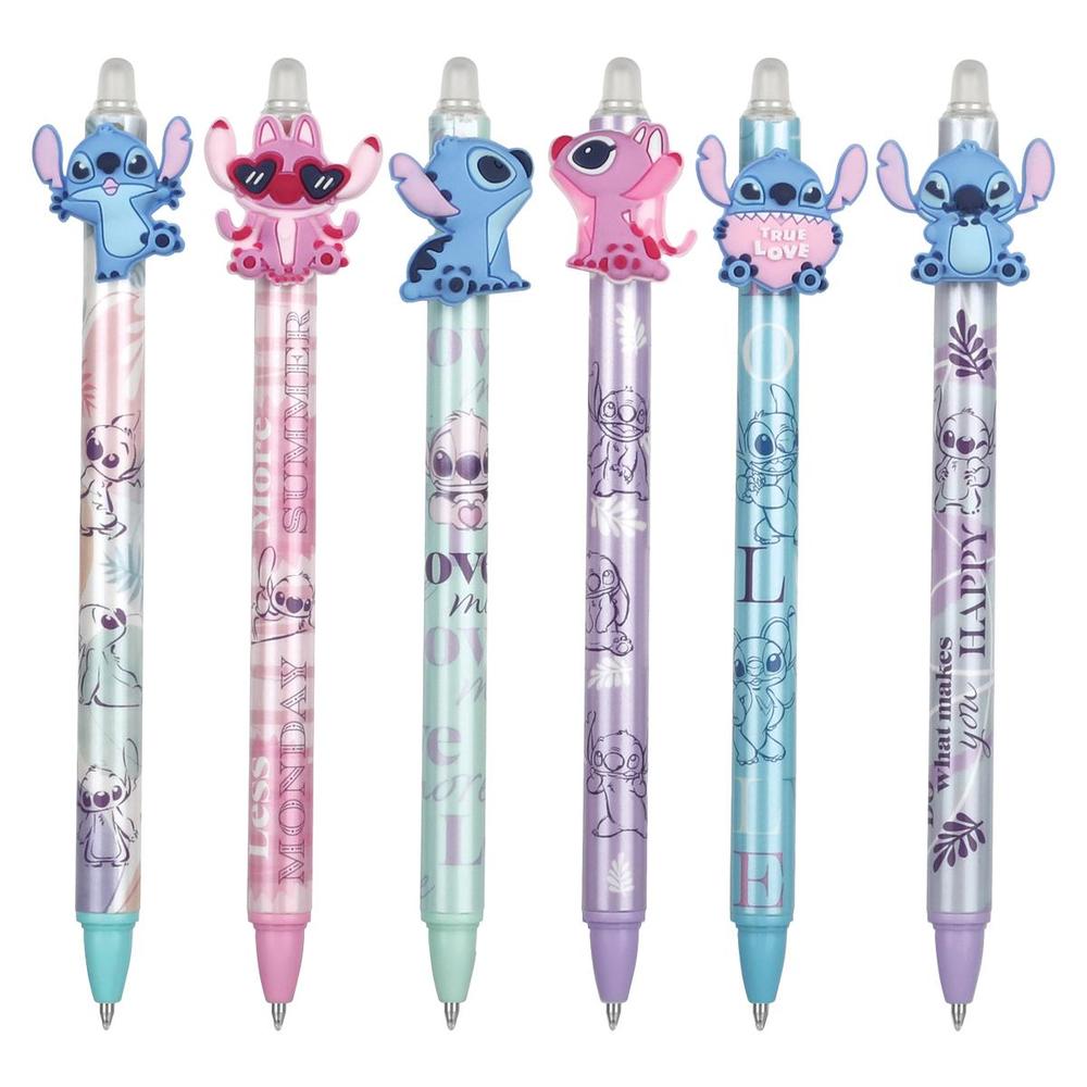 Colorino pero gumovací Stitch Pastel 36 ks mix barev