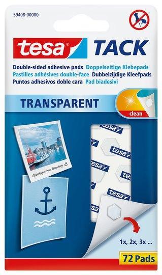 Tesa lepicí čtverečky transparentní