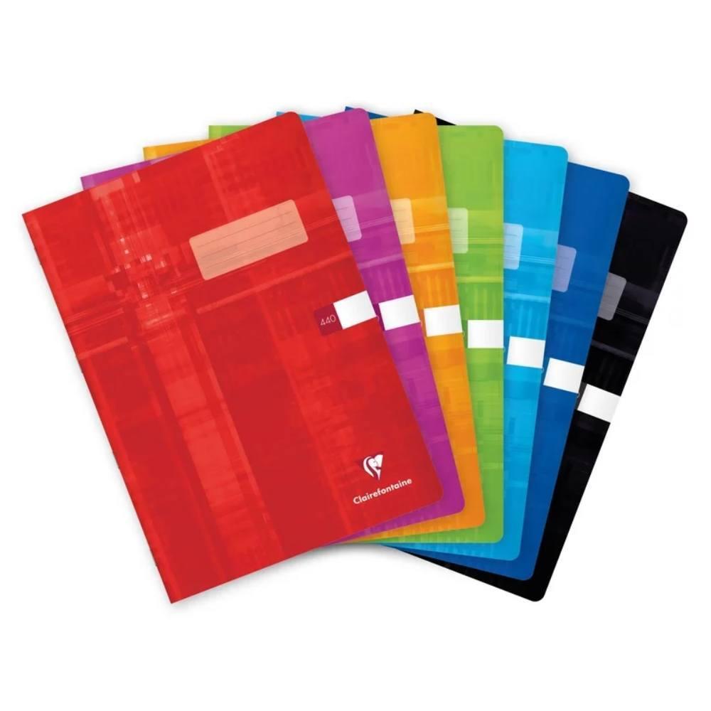 Clairefontaine sešit školní Clairefotaine Metric 440 – A4 čistý 40 listů, mix barev