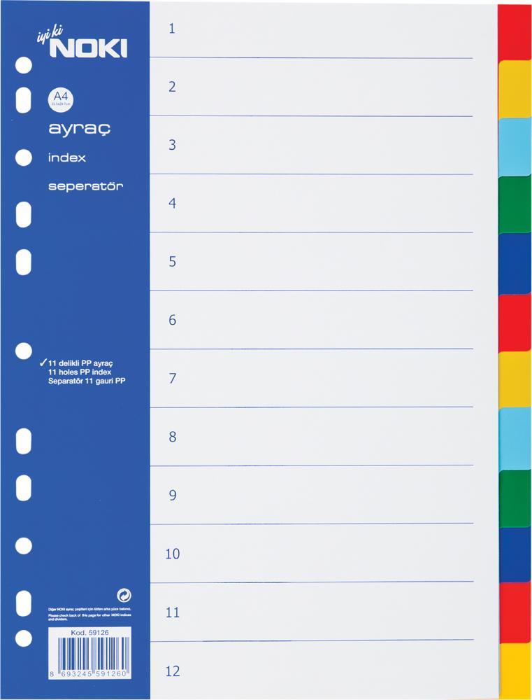 Rozdružovač PP A4 2x6 barev