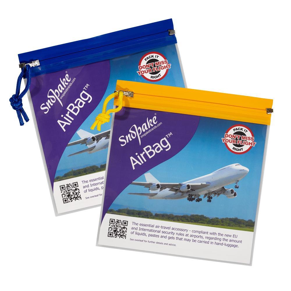 Snopake spisovka AirBag se zipem 20 x 20 cm mix barev