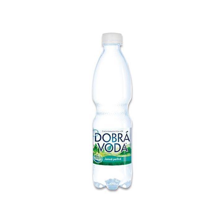 Dobrá voda jemně perlivá 0,5 l / 8 ks