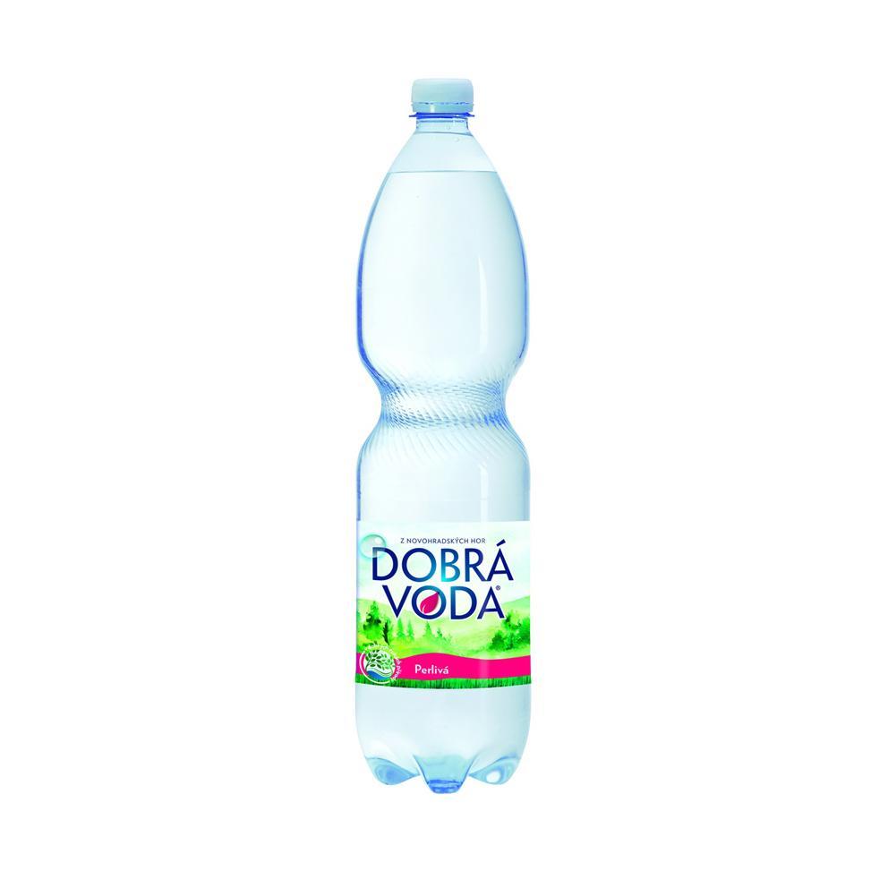 Dobrá voda perlivá 1,5 l / 6 ks