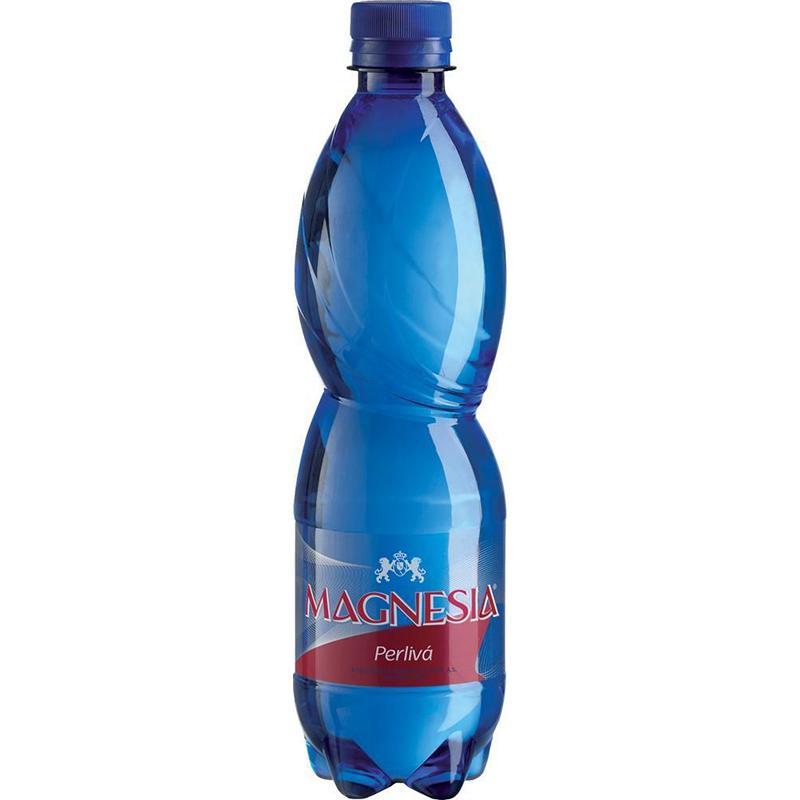 Minerální voda MAGNESIA perlivá 0,5 l / 12 ks