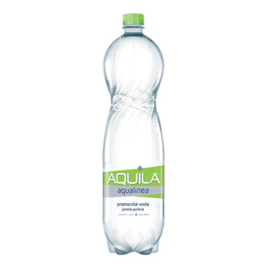 Minerální voda Aquila jemně perlivá 1,5 l / 6 ks