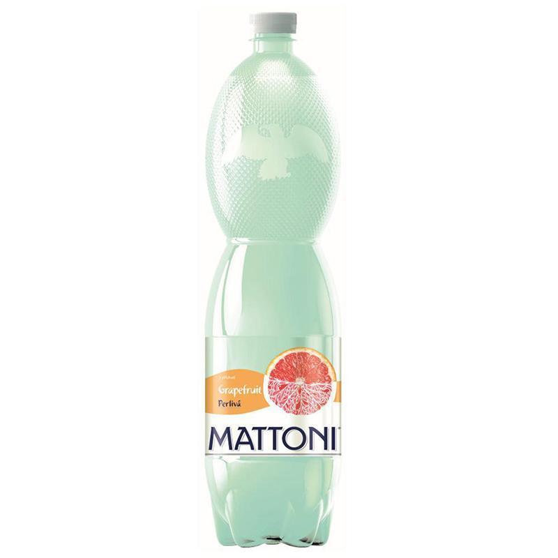Mattoni voda perlivá grapefruit 1,5 l / 6 ks