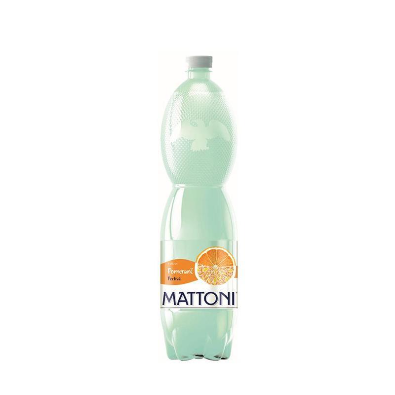Mattoni voda perlivá pomeranč 0,5 l / 12 ks