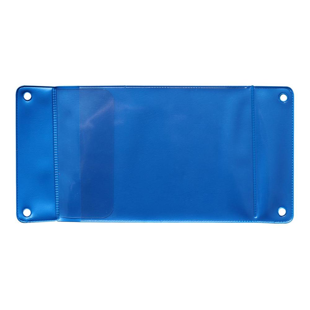 Kapsa závěsná s otvory, A6,10 ks modrá