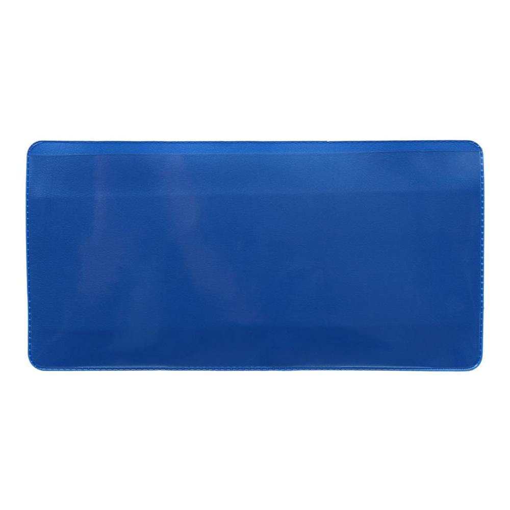 Magnetická kapsa na logistický štítek, 50 ks, 160 × 80 mm, modrá