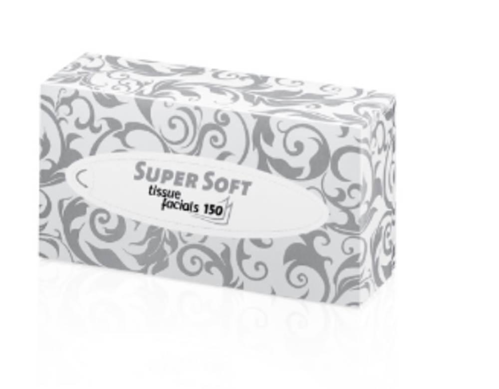 Kapesníčky papírové Super Soft 2 vrstvy, 150 ks