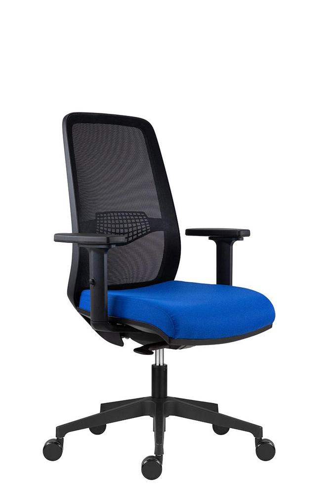 Kancelářská židle Tullio - 1390 SYN K BN3 modrá + AR11