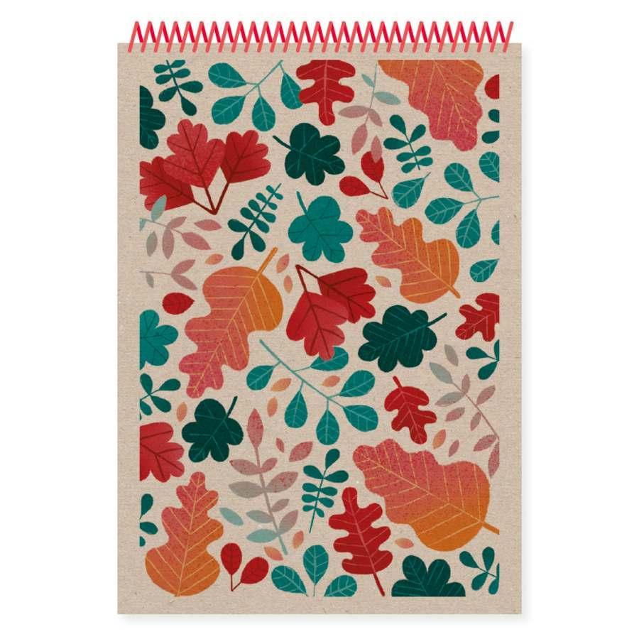 PAPÍRNY BRNO blok kroužkový s horní spirálou Ecology A5 linkovaný, 50 listů