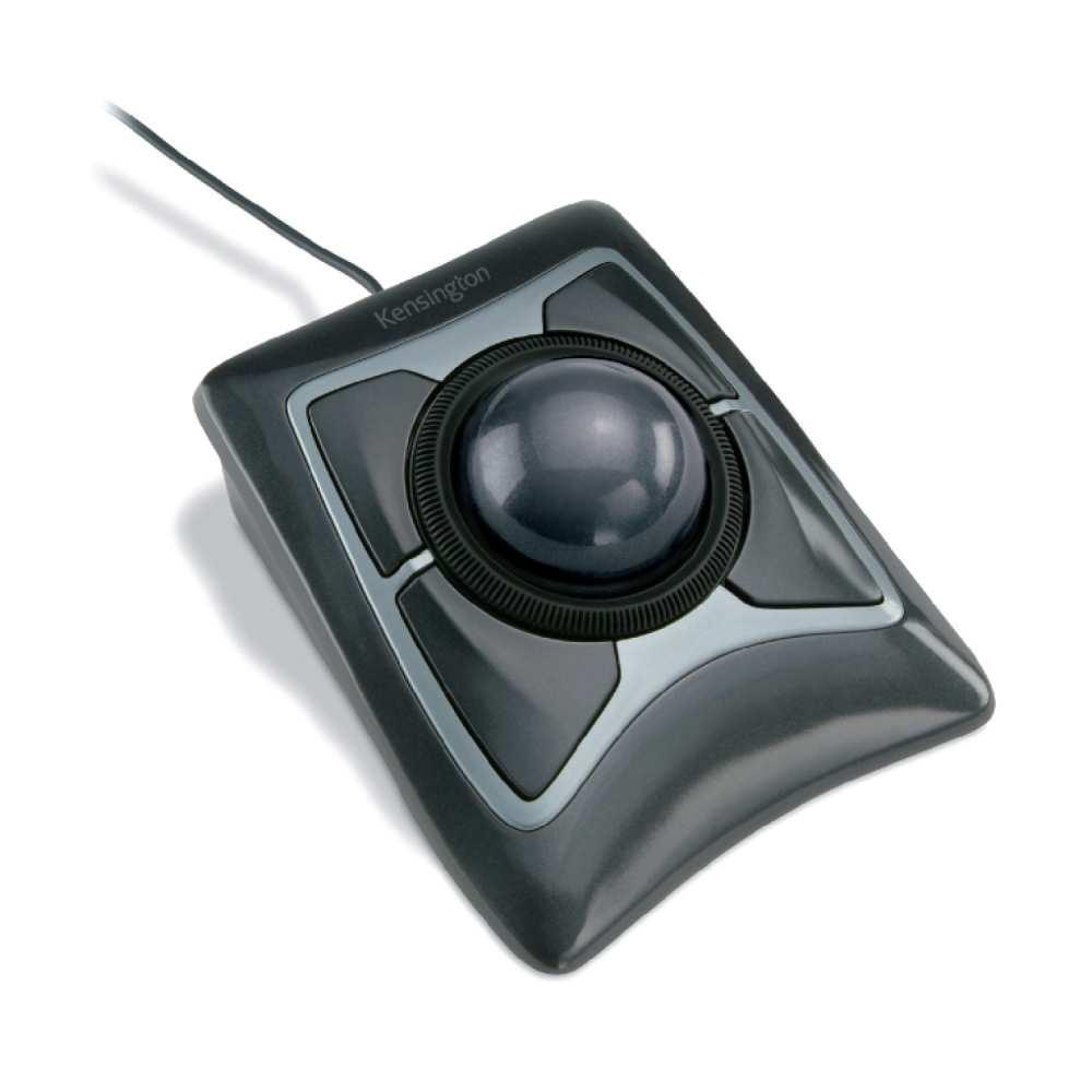 Kensington Trackball Mouse Expert drátový, černý