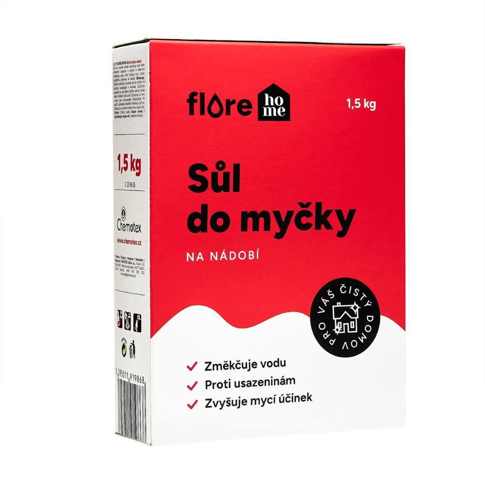 FloreHome Sůl do myčky nádobí 1,5 kg