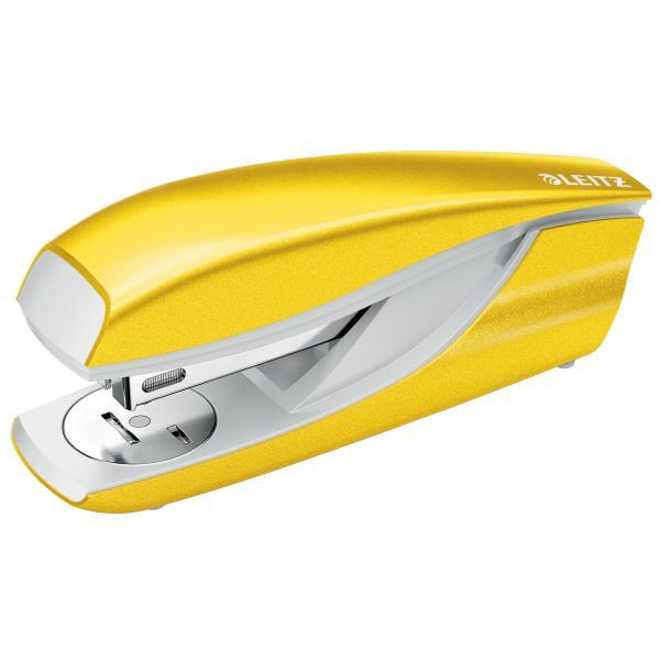 Leitz sešívač NeXXt 5502 WOW žlutý 30 listů