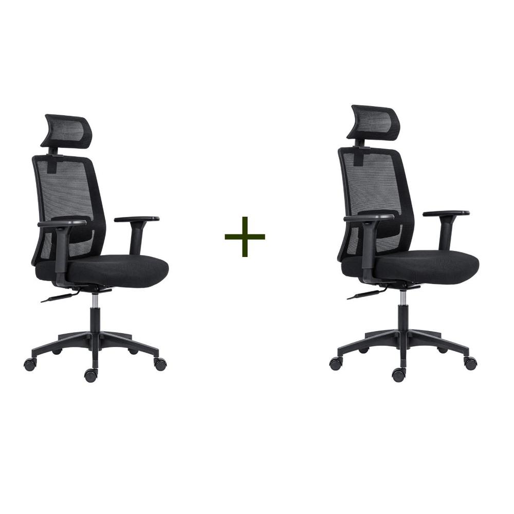 Kancelářská židle 45126 černá 1+1