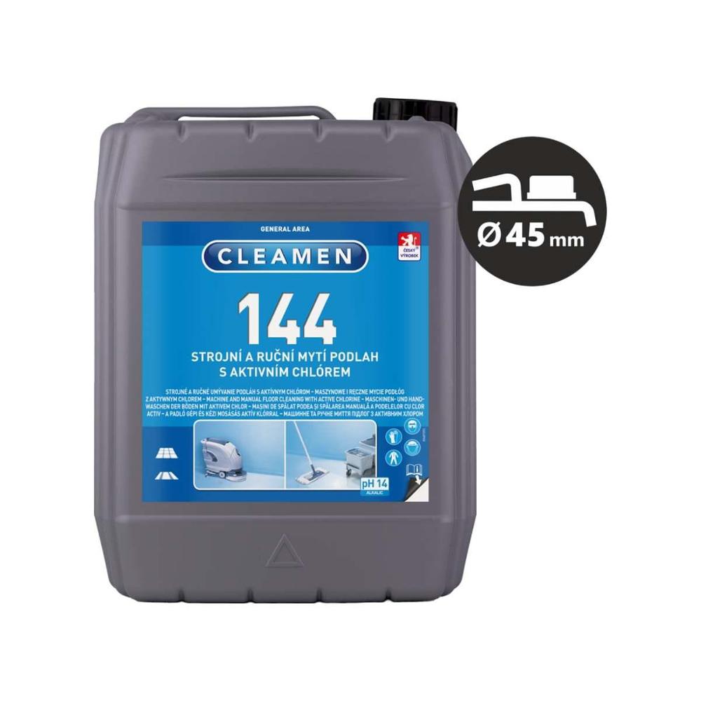 Cleamen 144 strojní podlahy s aktivním chlórem 5,5 kg