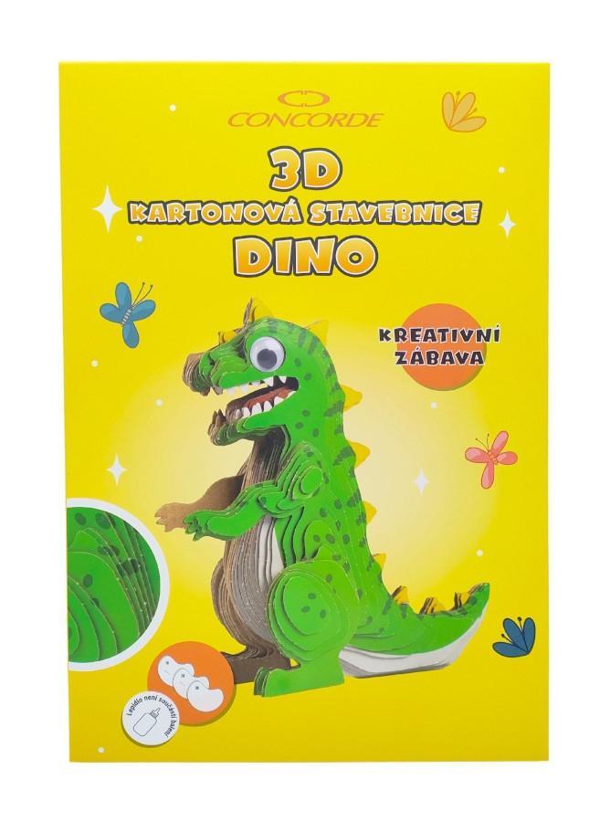 CONCORDE 3D kartonová stavebnice Dino