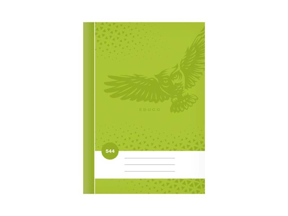 MFP sešit bezdřevý BASE 544 - A5 linkovaný, 40 listů, zelený