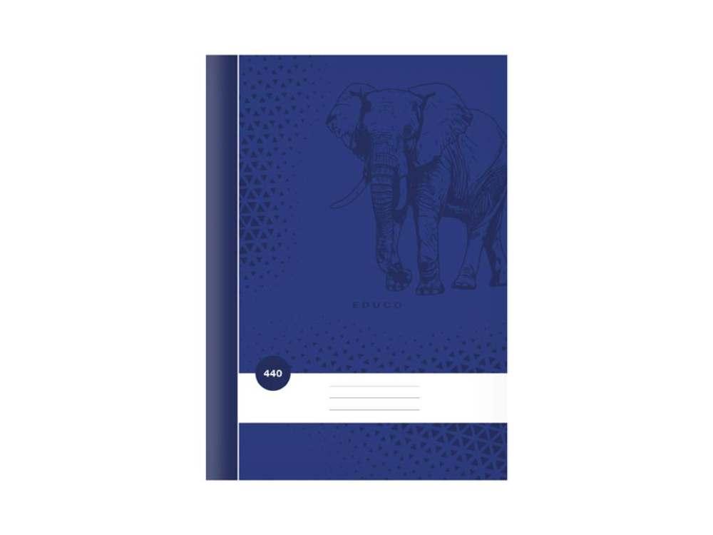 MFP sešit bezdřevý BASE 440 - A4 čistý, 40 listů, tmavě modrý