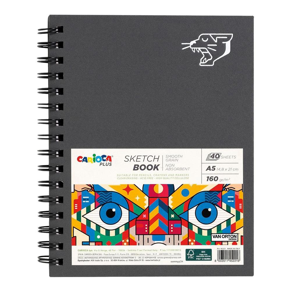 CARIOCA skicovací blok A5 40 listů / 160 g