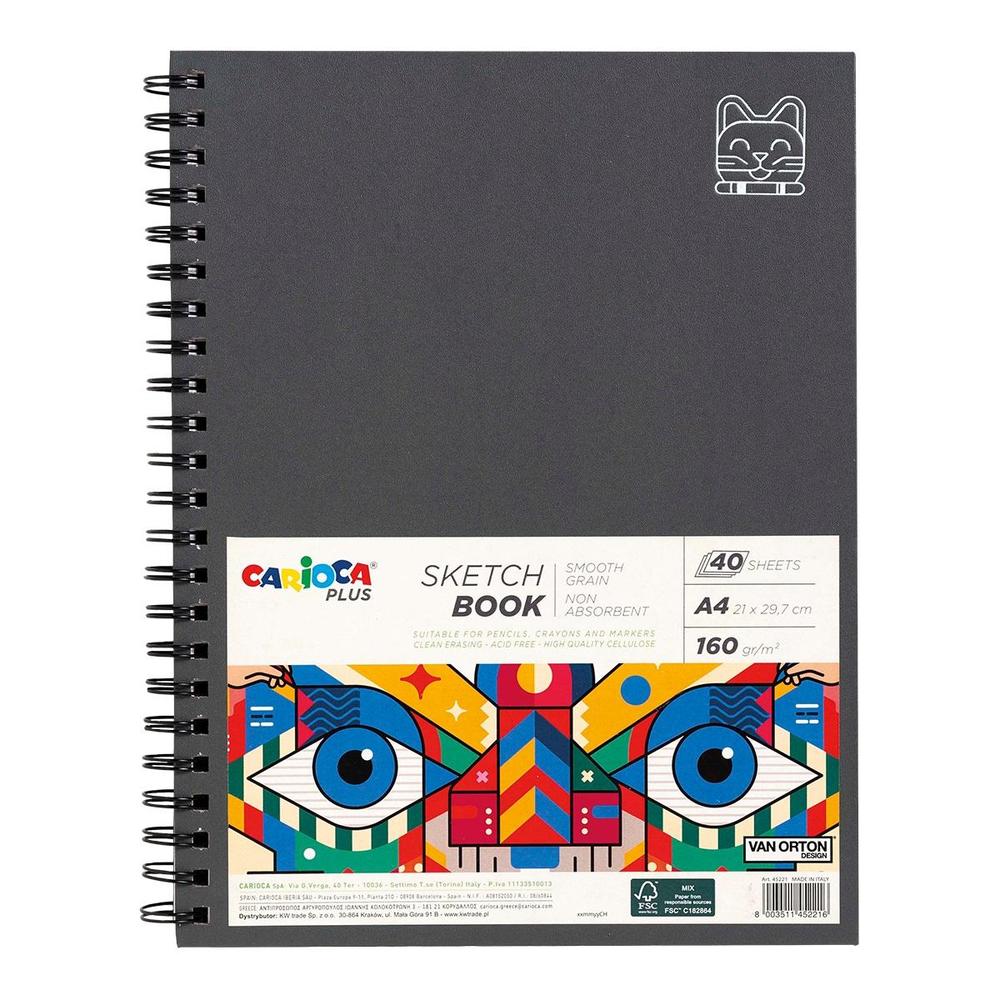 CARIOCA skicovací blok A4 40 listů / 160 g