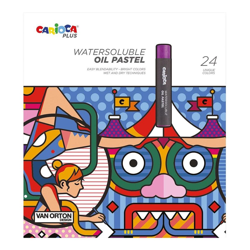 CARIOCA pastelky olejové box, 24 ks