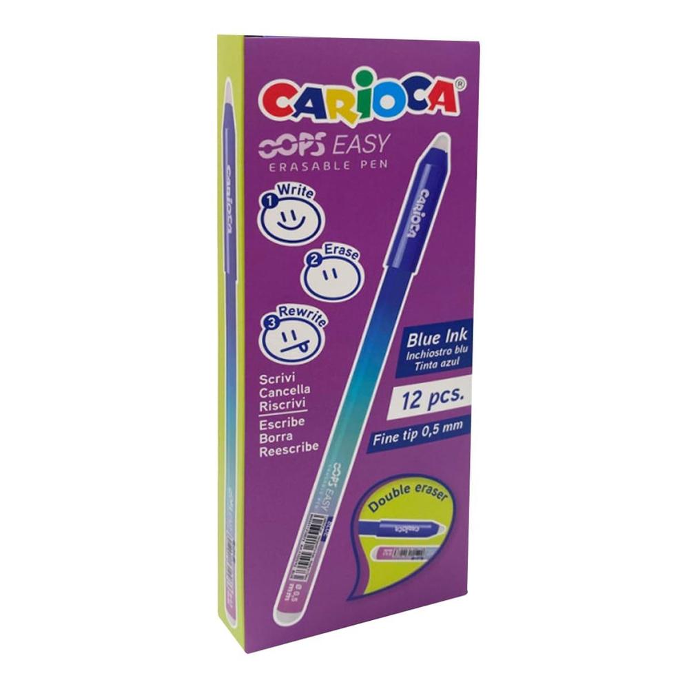 CARIOCA pero gumovací Oops Easy barevné